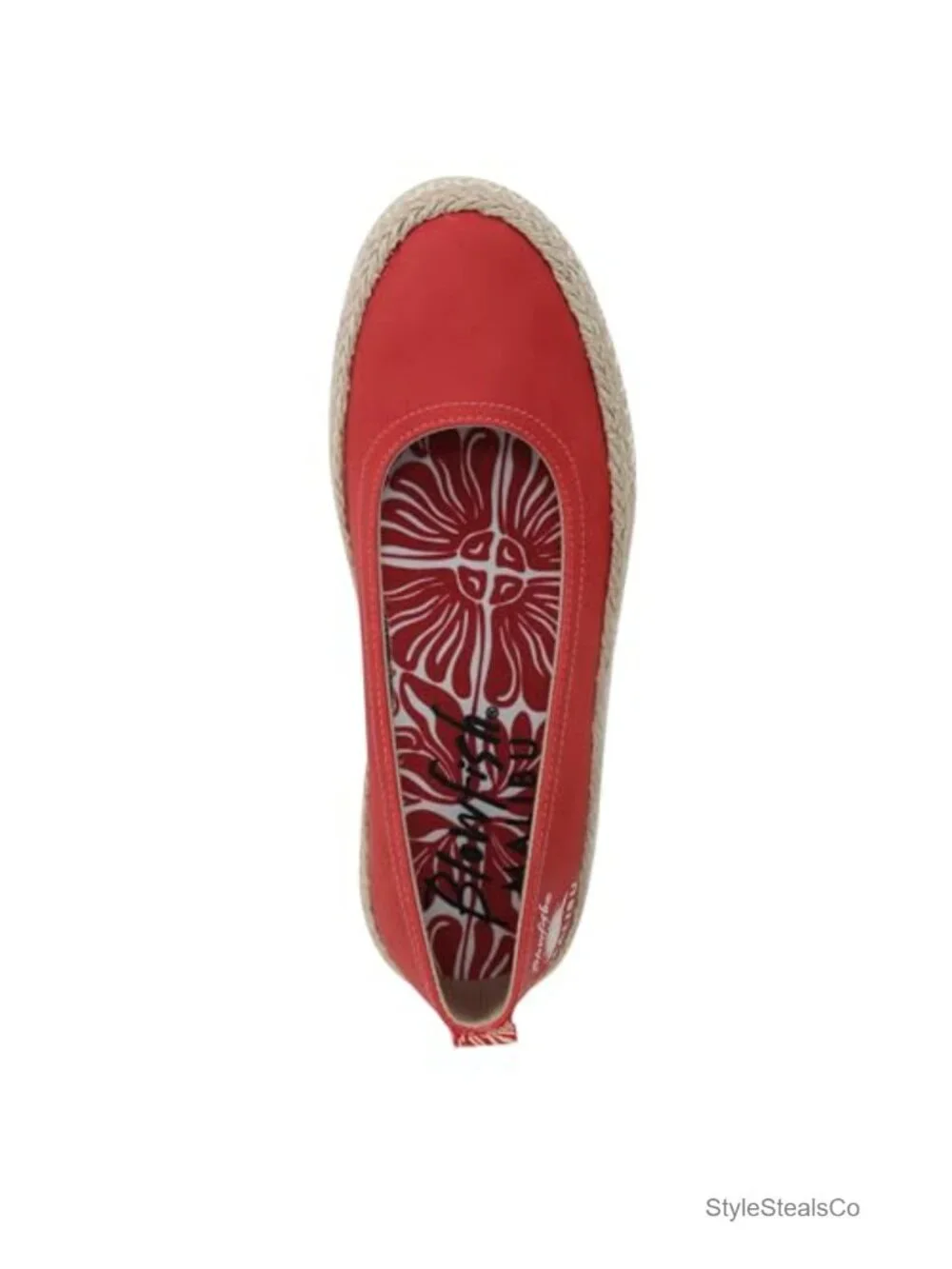 Women's Benita Ballerina Flats - Espadrilles with Jute Sole, Cushioned Insole